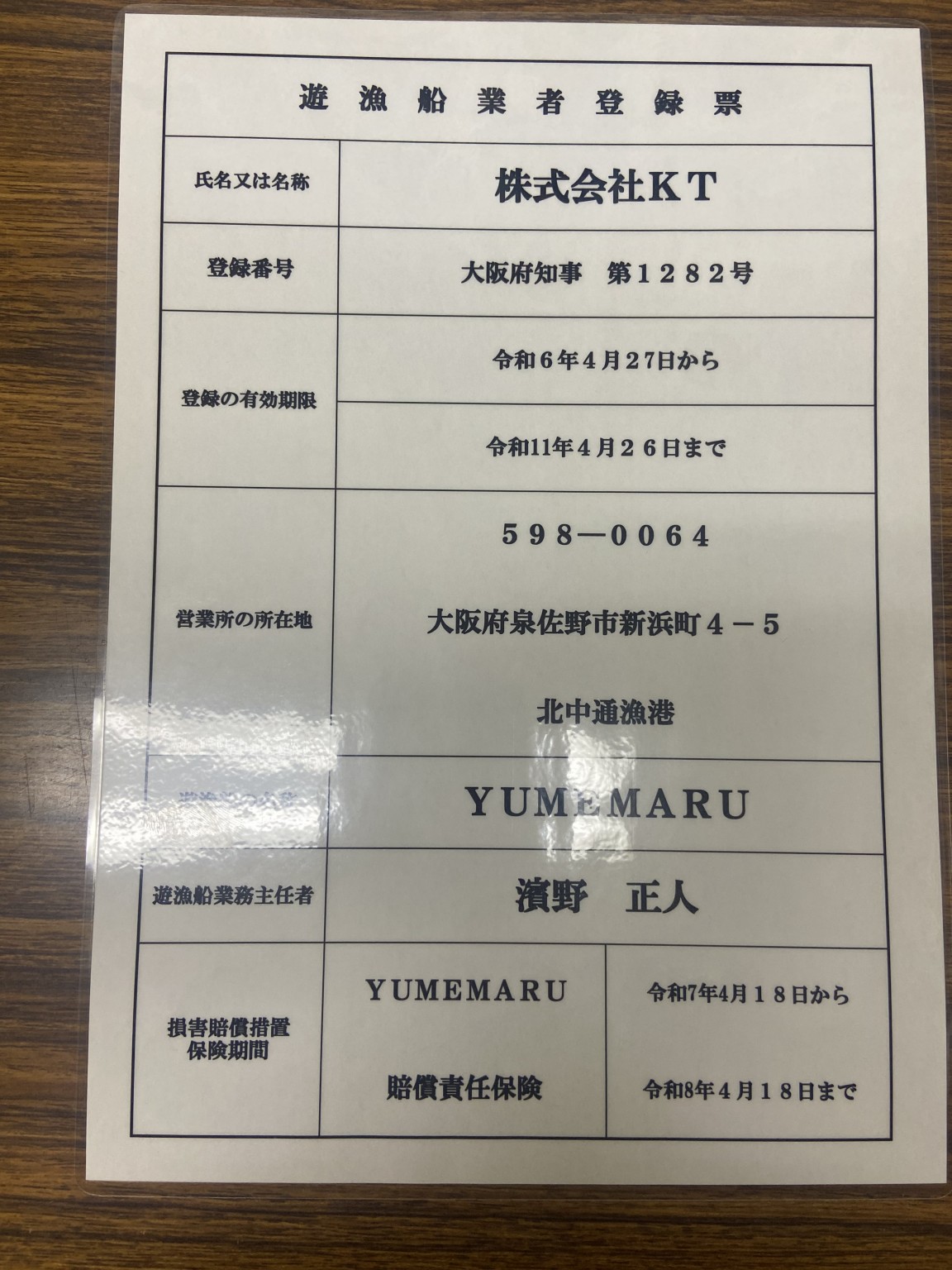 日帰りの大阪湾から釣州まで